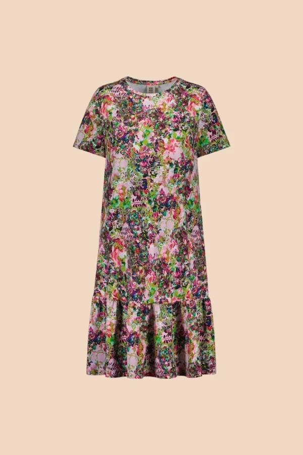 Kaiko Ruffle T-Paitamekko, Blooming Forest Bright