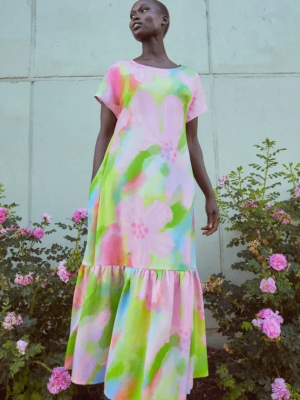 Mainio Pink Bloom Mekko